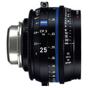 Zeiss Compact Prime CP.3 25mm T2.1 PL Mount XD eXtended data