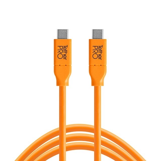 Tether Tools TetherPro USB-C auf USB-C 4,6 m Orange