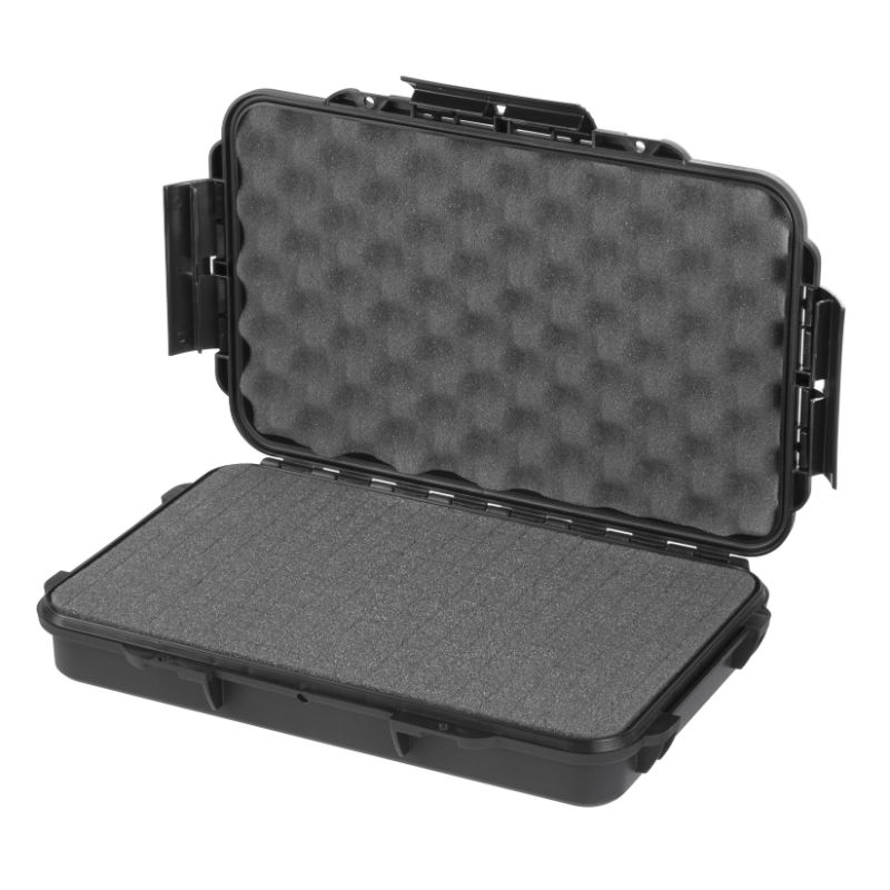 WCS Protection 003 Valise noire, avec mousse à picots