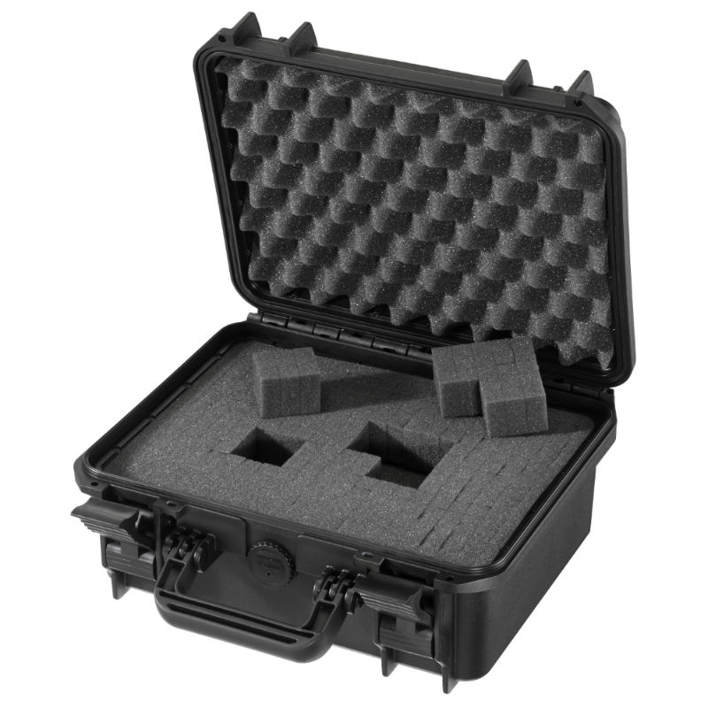 WCS Protection 300 Koffer Schwarz inkl. Rasterschaumstoff