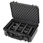 WCS Protection 430 Valise noire avec jeu de séparateurs