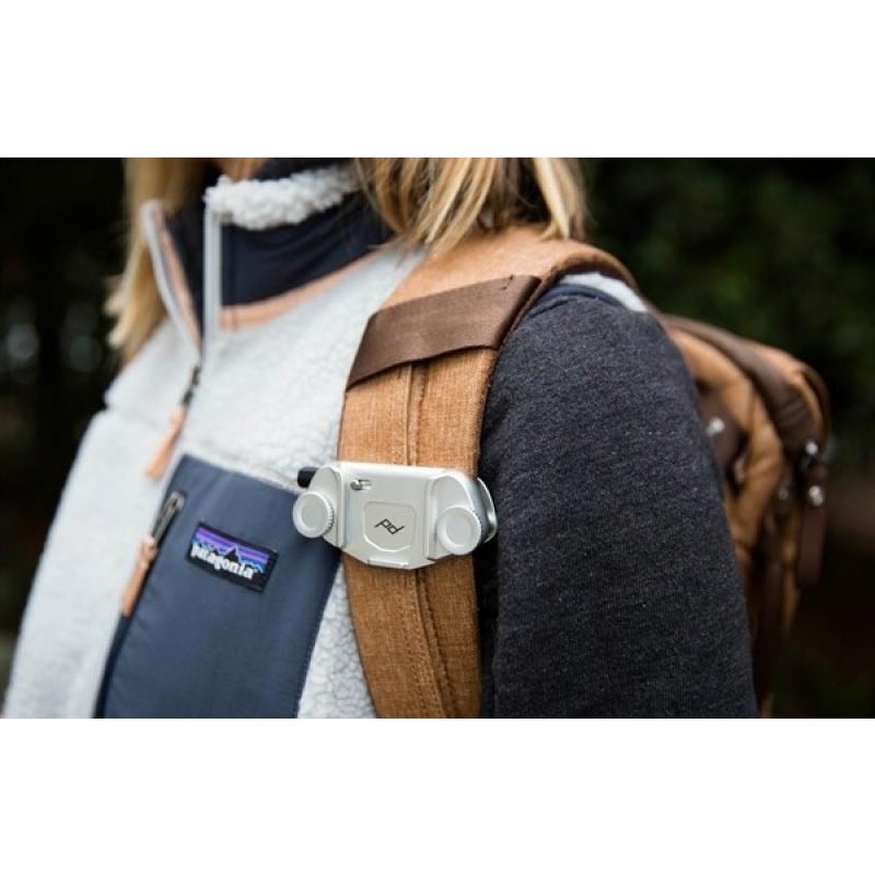 Peak Design Capture Kamera Clip V3 silber ohne Platte