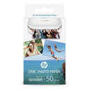 HP Zink Papier 50 Blatt 5 x 7,6cm