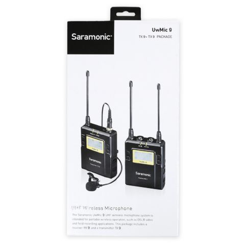Saramonic UWMIC9 Wireless Microphone Deluxe Kit