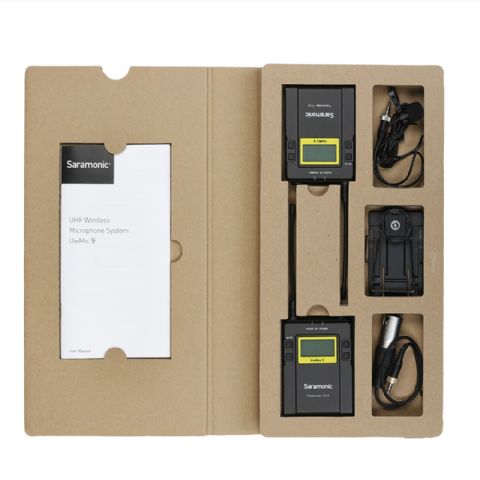 Saramonic UWMIC9 Wireless Microphone Deluxe Kit