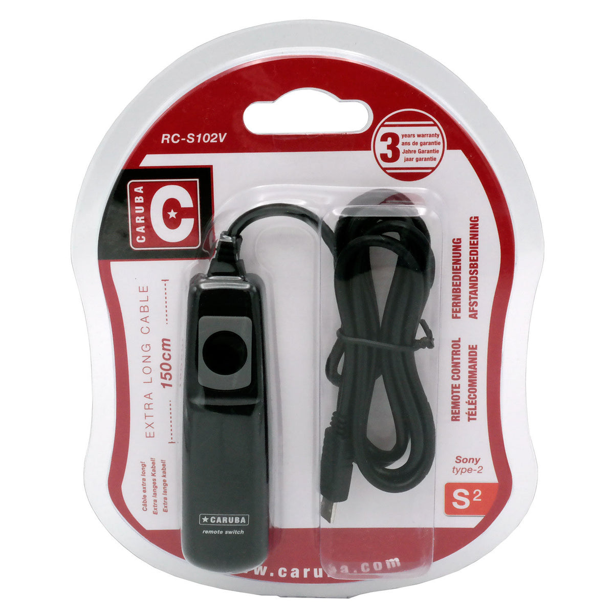 Caruba Télécommande Type 2 Sony 1,5 m