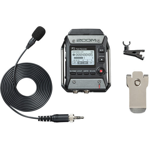 Zoom F1-LP Enregistreur Portatif Avec Micro-Cravate