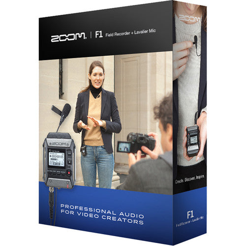 Zoom F1-LP Enregistreur Portatif Avec Micro-Cravate
