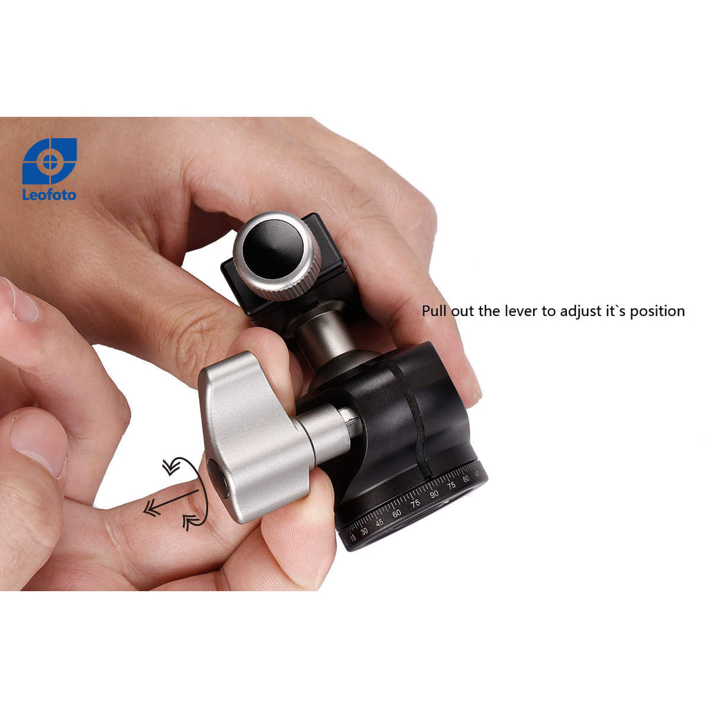 Leofoto LH-25 Rotule + PU-25