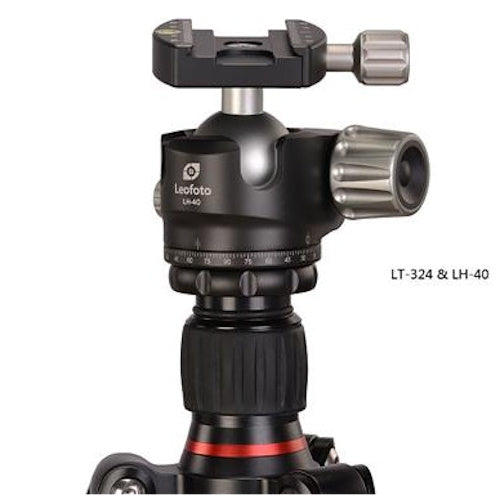 Leofoto LH-40 Rotule Avec Plaque À Dégagement Rapide QP-70
