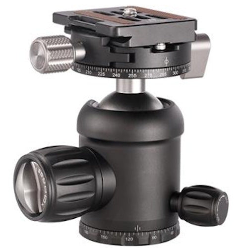 Leofoto NB-34 Rotule avec plaque de fixation rapide NP-50