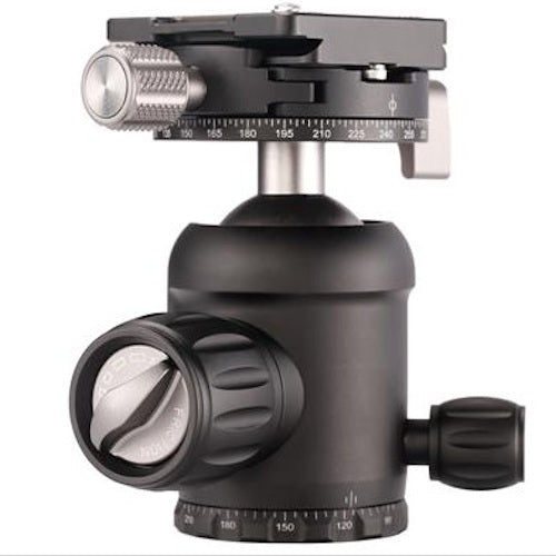 Leofoto NB-34 Rotule avec plaque de fixation rapide NP-50