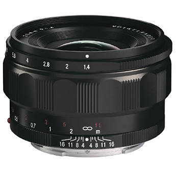 Voigtlander Nokton Classic 35mm f/1.4 noir Sony FE