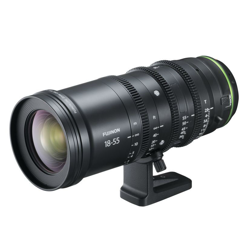 Fujifilm MKX 18-55mm T2.9 Fujinon eqv. 27-84mm