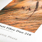 Hahnemühle Photo Matt Fibre Duo 210 g A2 Boîte 25 feuilles