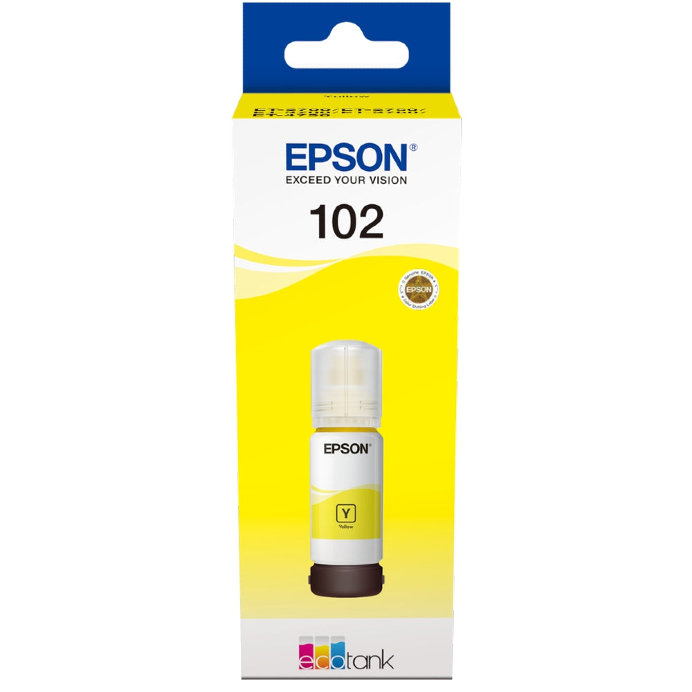 Epson 102 EcoTank Yellow Ink