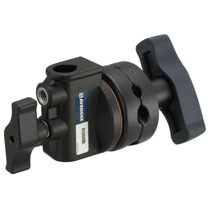 Manfrotto D200B 2 1/2 " rotule poignée noire