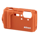 Nikon Coolpix W300 Housse de Protection en Silicone, Orange