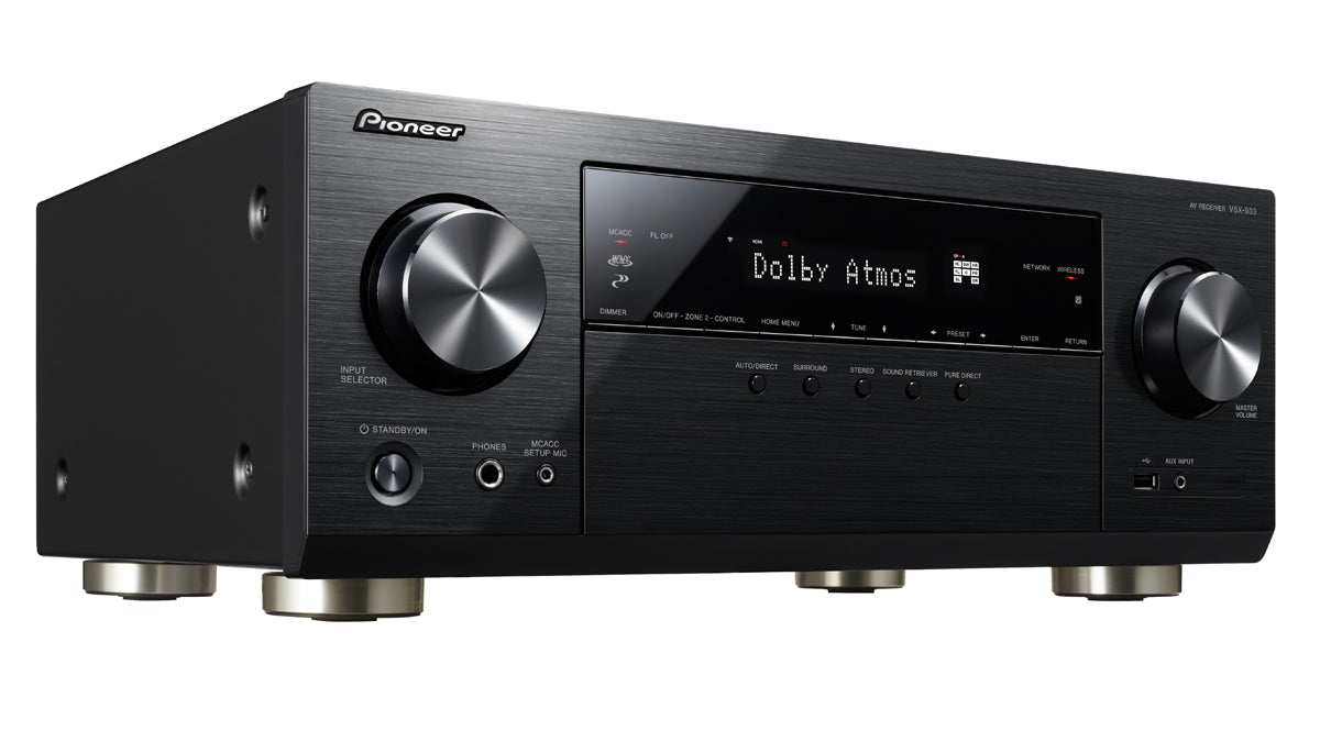 Pioneer VSX-933 AV Receiver Zwart