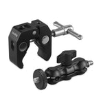 SmallRig 2164 Multi-Functional Crab-Shaped Clamp Weißh Ballhead Magic Arm