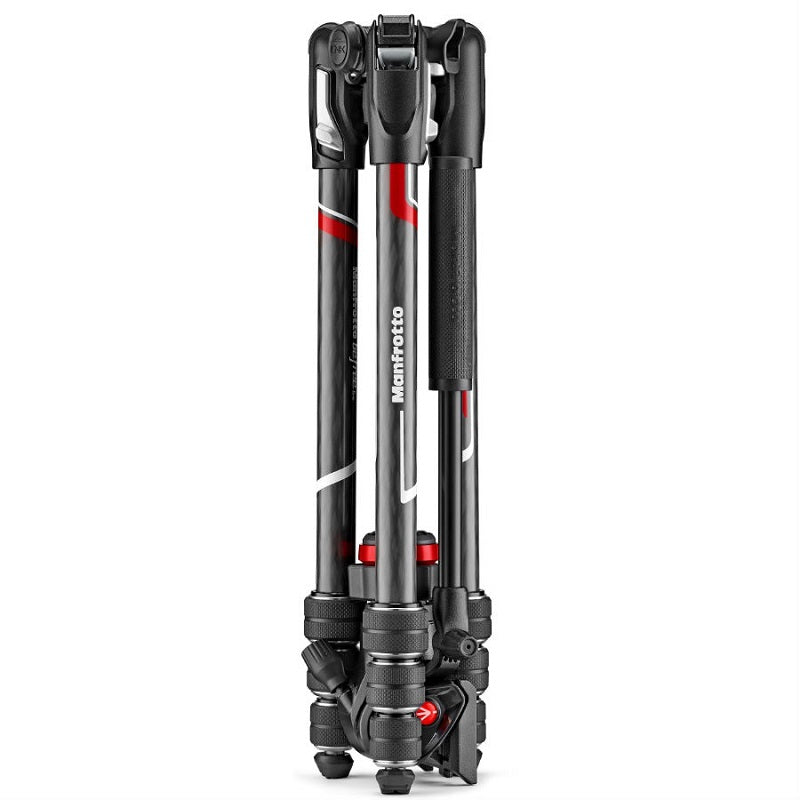Manfrotto MVKBFRTC-LIVE Befree Advanced Carbon Kit Twistlock mit 2-Wege-Kopf