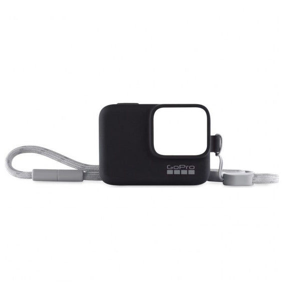 GoPro Sleeve + Lanyard (Schwarz)