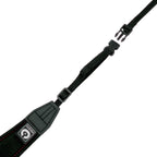 Caruba Appareil photo Neckstrap - extra long + Attache Rapide (Noir+Rouge)