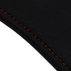 Caruba Appareil photo Neckstrap - extra long + Attache Rapide (Noir+Rouge)
