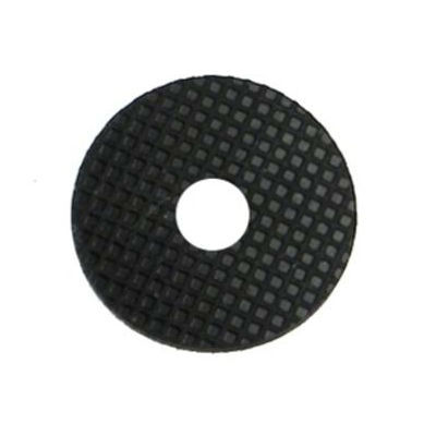 Caruba Gummi-Abdeckplatte (25mm) - mit 3/8" Aussparung