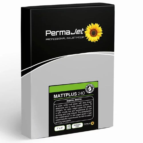 PermaJet PJ51116 Mate Plus 240gsm 7x5" 100 feuilles