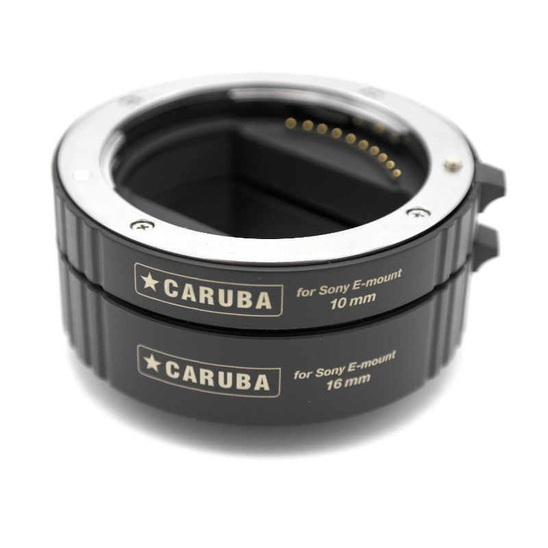 Caruba Set de bagues allonge Sony E Chroom II