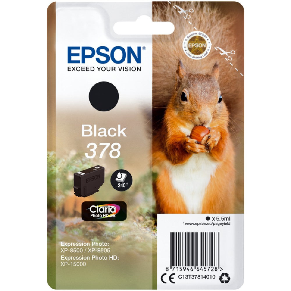 Epson 378 Encre Noir