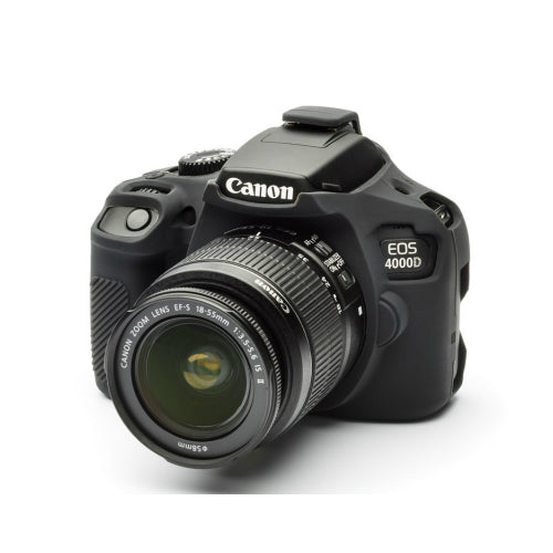 easyCover Étui Pour Appareil Photo Canon 1300D/2000D/4000D Noir
