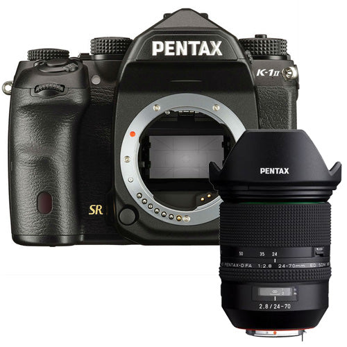 Pentax K-1 Mark II Kameragehäuse + 24-70mm F2.8 Objektiv
