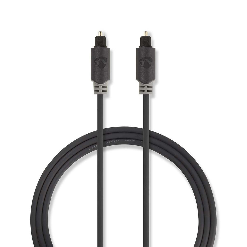 Nedis Optical Cable 2.0m anthracite