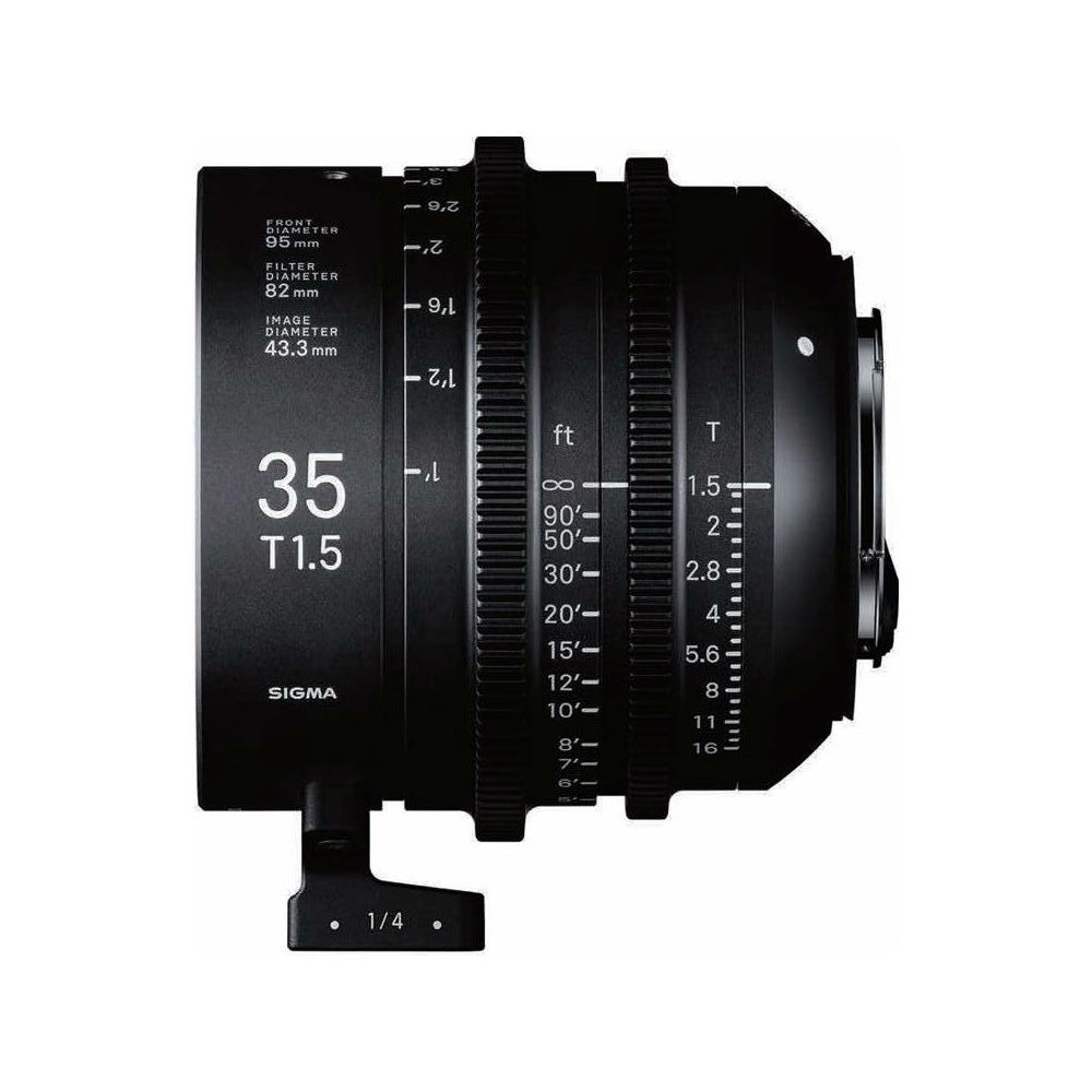 Sigma 35MM T1.5 FF F/CE Cine FF High Speed Prime FF Canon EF Metric