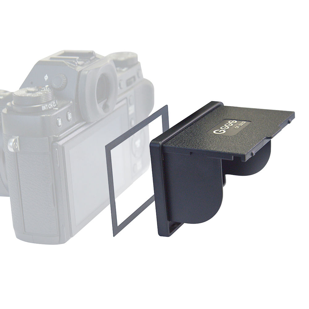 Larmor V Displayschutz Fujifilm GFX-50S/GFX-50R Screen + Shade