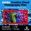 Adobe Creative Cloud Photography Plan 1TB Cloud-Speicher - 1 Benutzer - 1 Jahr - (Windows/Mac) - NL