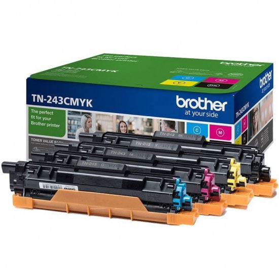Brother TN-243CMYK Toner-Patronen-Set