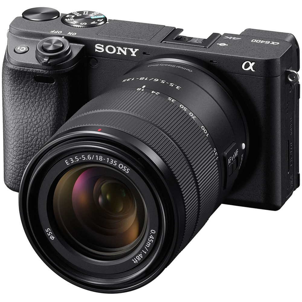 Sony A6400 Black Body + 18-135mm f/3.5-5.6 OSS (ILCE6400MB)