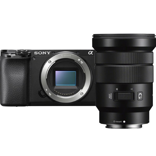 Sony A6400 Noir + Zoom SEL 18-105mm f/4.0 G OSS Monture E
