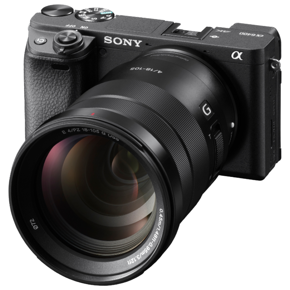 Sony A6400 Noir + Zoom SEL 18-105mm f/4.0 G OSS Monture E