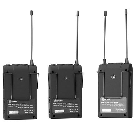 Boya BY-WM8 Pro-K2 Kit Microphone sans Fil UHF