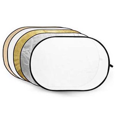 Caruba 5 en 1 Or, Argent, Jaune soleil, Blanc, Transparent 102 x 153 cm