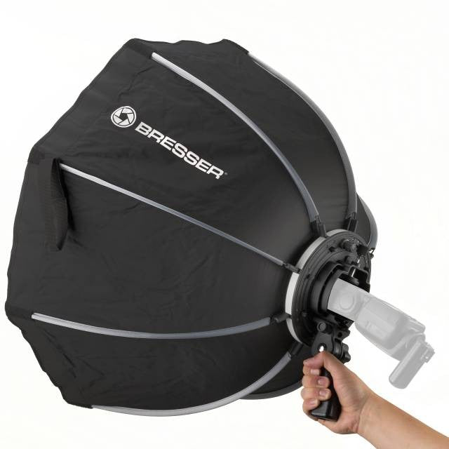 Bresser Super Quick Boîte à Lumière Octogonale Speedlite 90