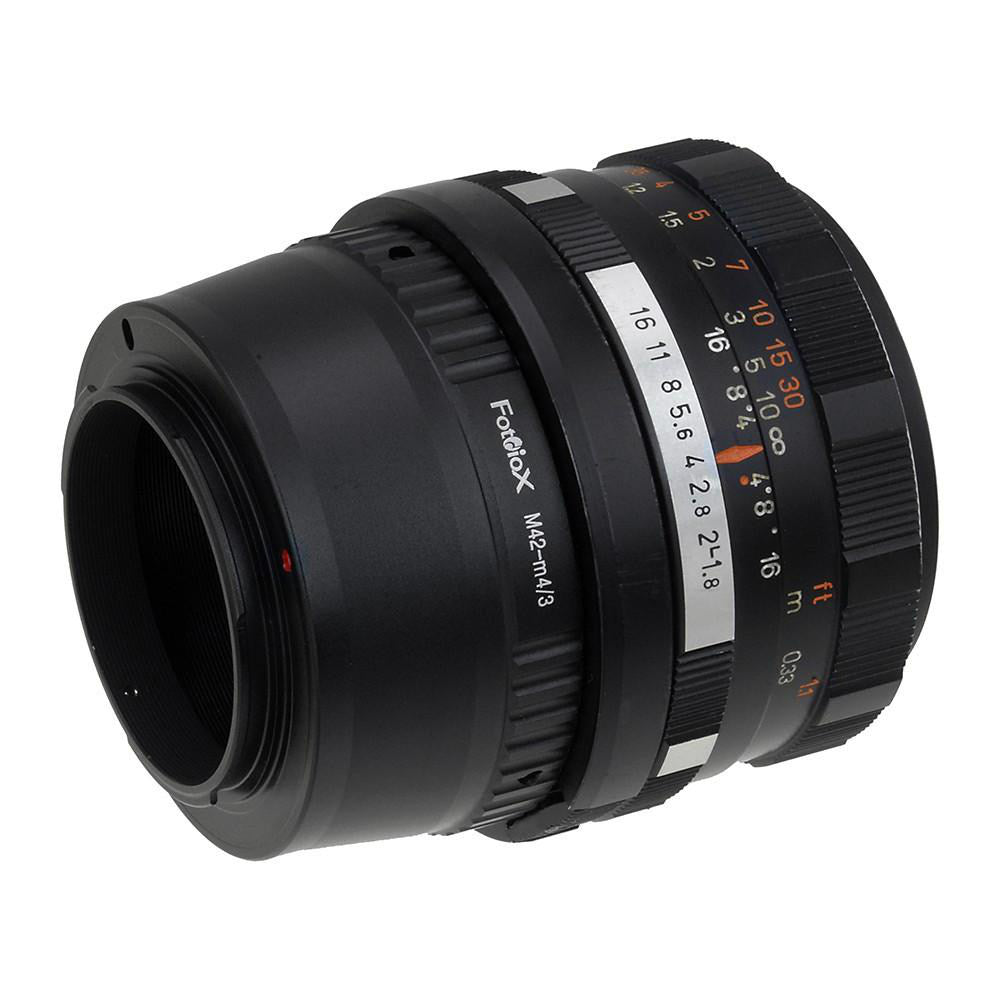 Fotodiox Objektiv Mount Adapter - M42 Screw Mount SLR-Objektiv auf Micro Four Thirds (MFT, M4/3) Mount (M42-MFT)