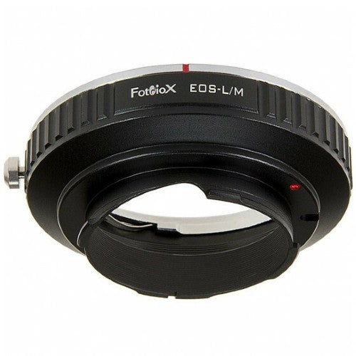 Fotodiox Adaptateur de monture d'objectif - Objectif D/SLR Canon EOS (EF / EF-S) vers télémètre à monture Leica M (EOS-LM)