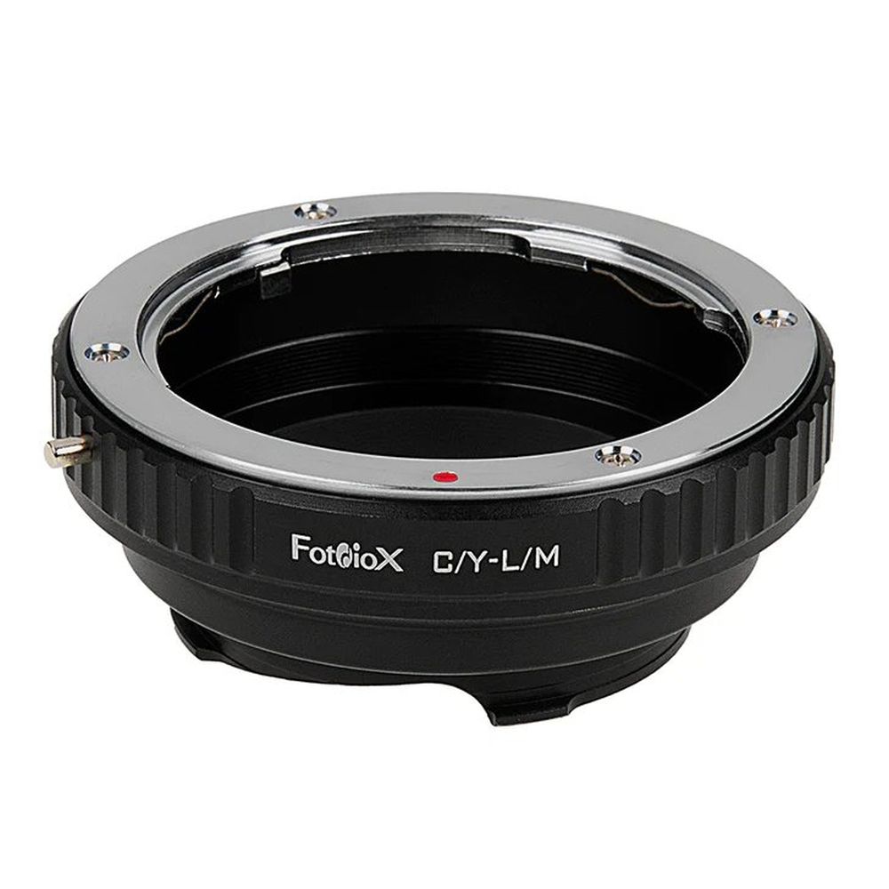 Fotodiox Adaptateur de monture d'objectif - Objectif SLR Contax/Yashica (CY) vers télémètre à monture Leica M (CY-LM)