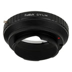 Fotodiox Adaptateur de monture d'objectif - Objectif SLR Contax/Yashica (CY) vers télémètre à monture Leica M (CY-LM)