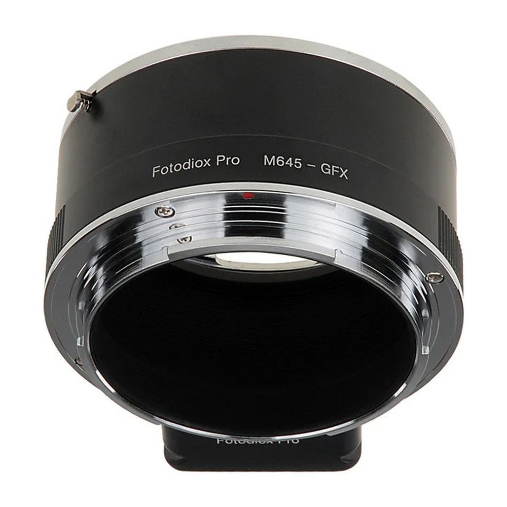 Fotodiox Pro Objektiv Mount Adapter, Mamiya 645 (M645) Mount Objektiv auf Fujifilm G-Mount GFX Mirrorless (M645-GFX-Pro)
